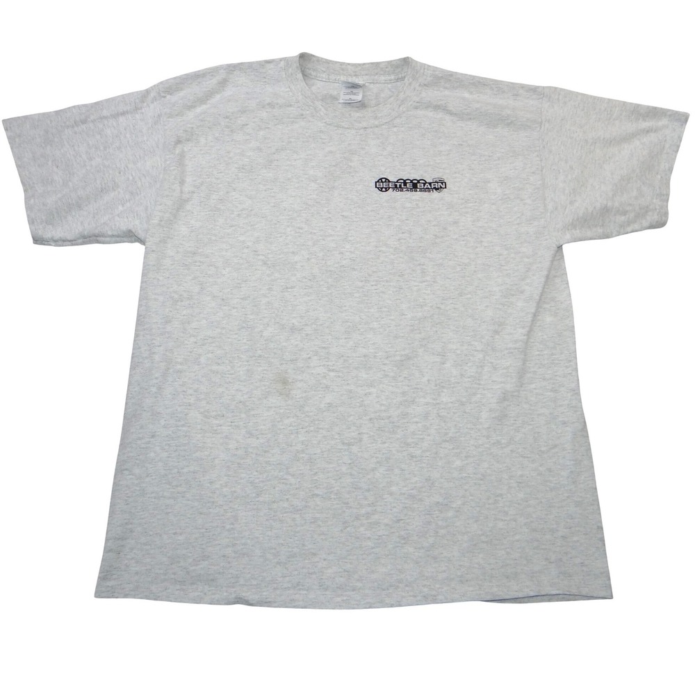Gildan Beetle Barn VW Beware of the Bug‎ Graphic T-Shirt Gray XL